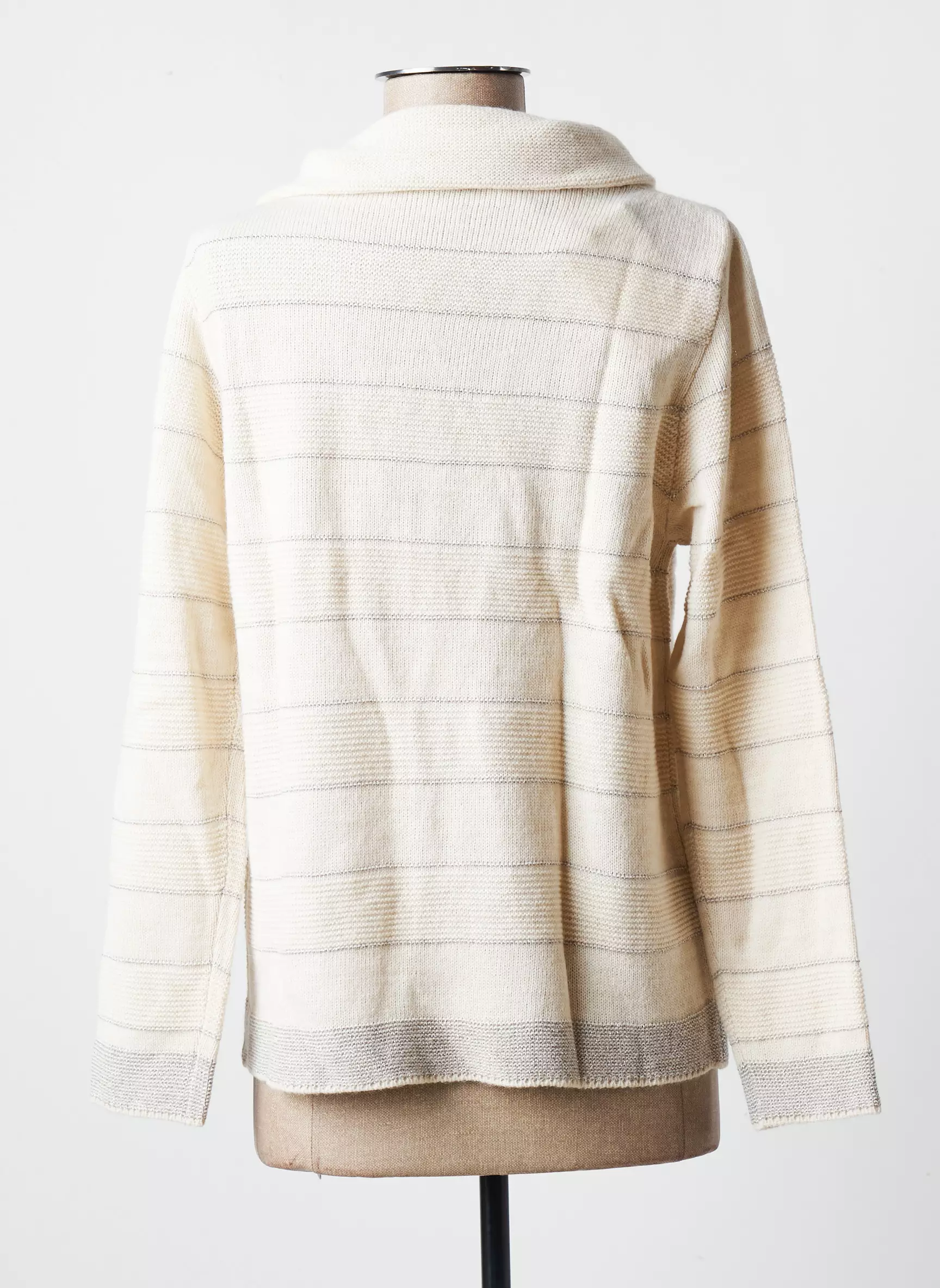 Blanc Boheme Pulls Femme couleur beige