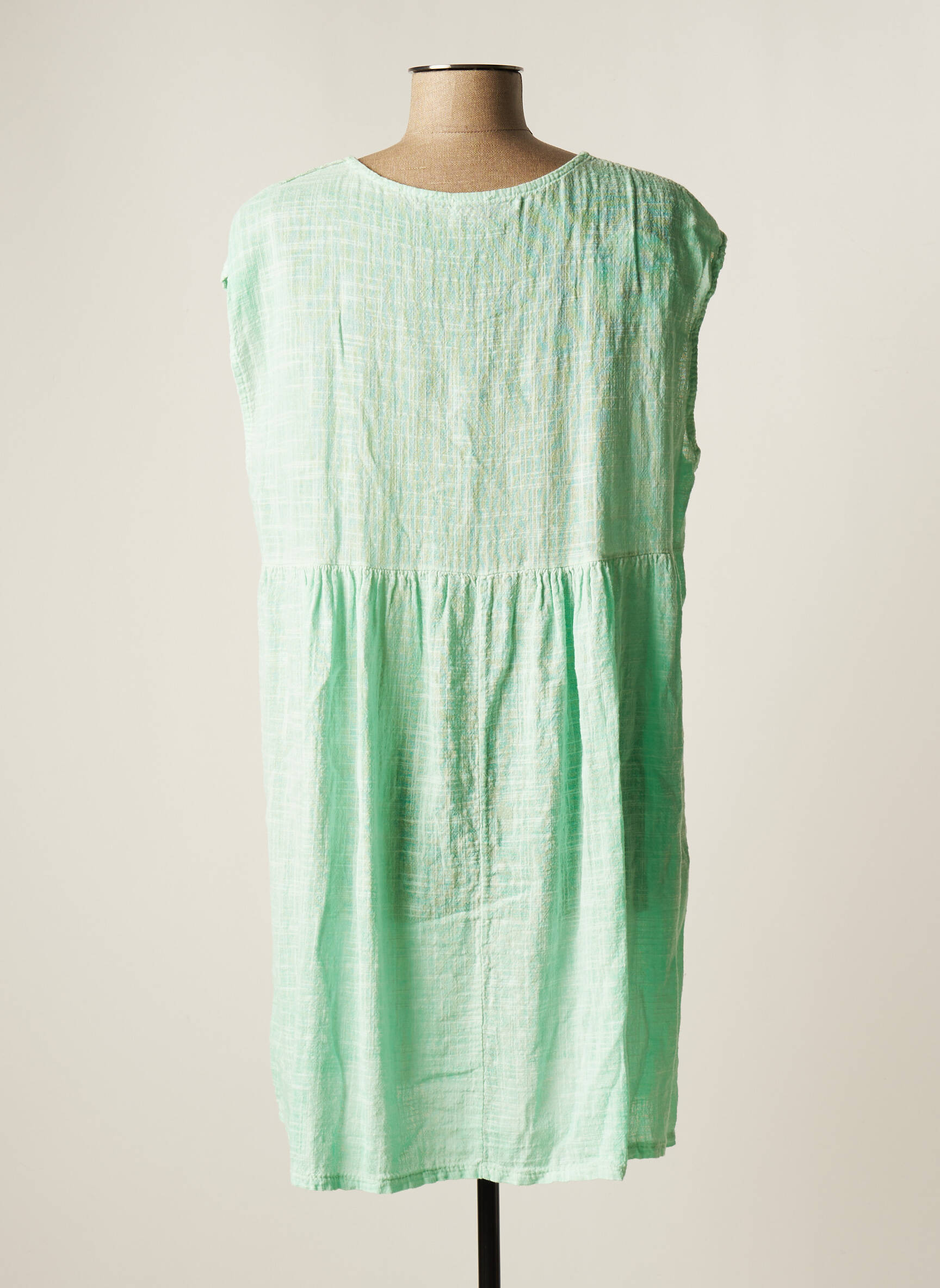 La Petite Nimoise Tuniquesansmanche Femme couleur vert