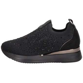 Barbarella Slip On Sneaker in schwarz
