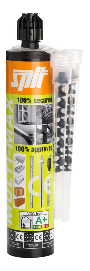Zaprawa iniekcyjna Spit Fastener 060040 Multi-Max PLUS 280 ml (w tym 2 dysze mieszające CM12L)
