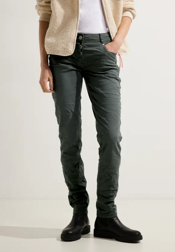 CECIL Loose Fit Hose mit Stretch
