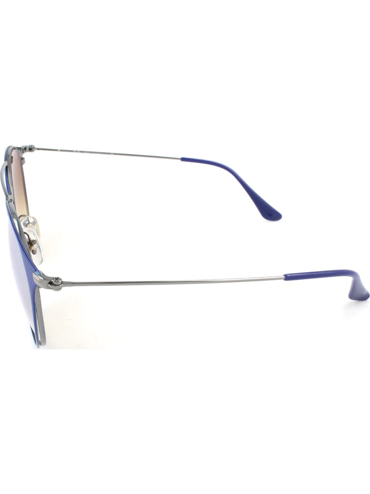 Ray Ban Uisex-Sonnenbrille in Dunkelblau/ Silber günstig kaufen