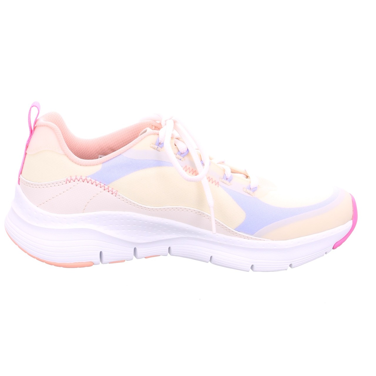 SKECHERS Freizeit Schnürer silber