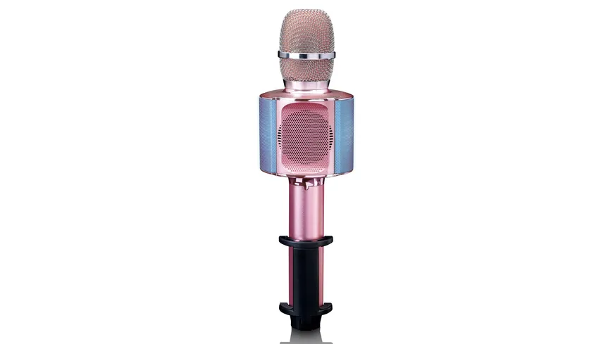 Lenco Karaoke-Mikrofon BMC-090PK - pink