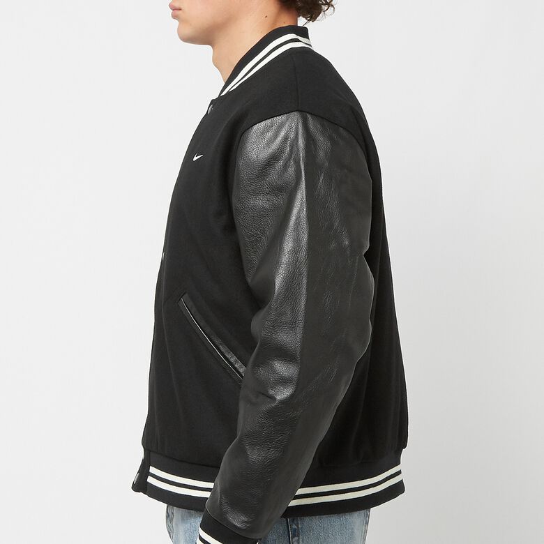 NIKE Authentics Varsity College Jacket black/white