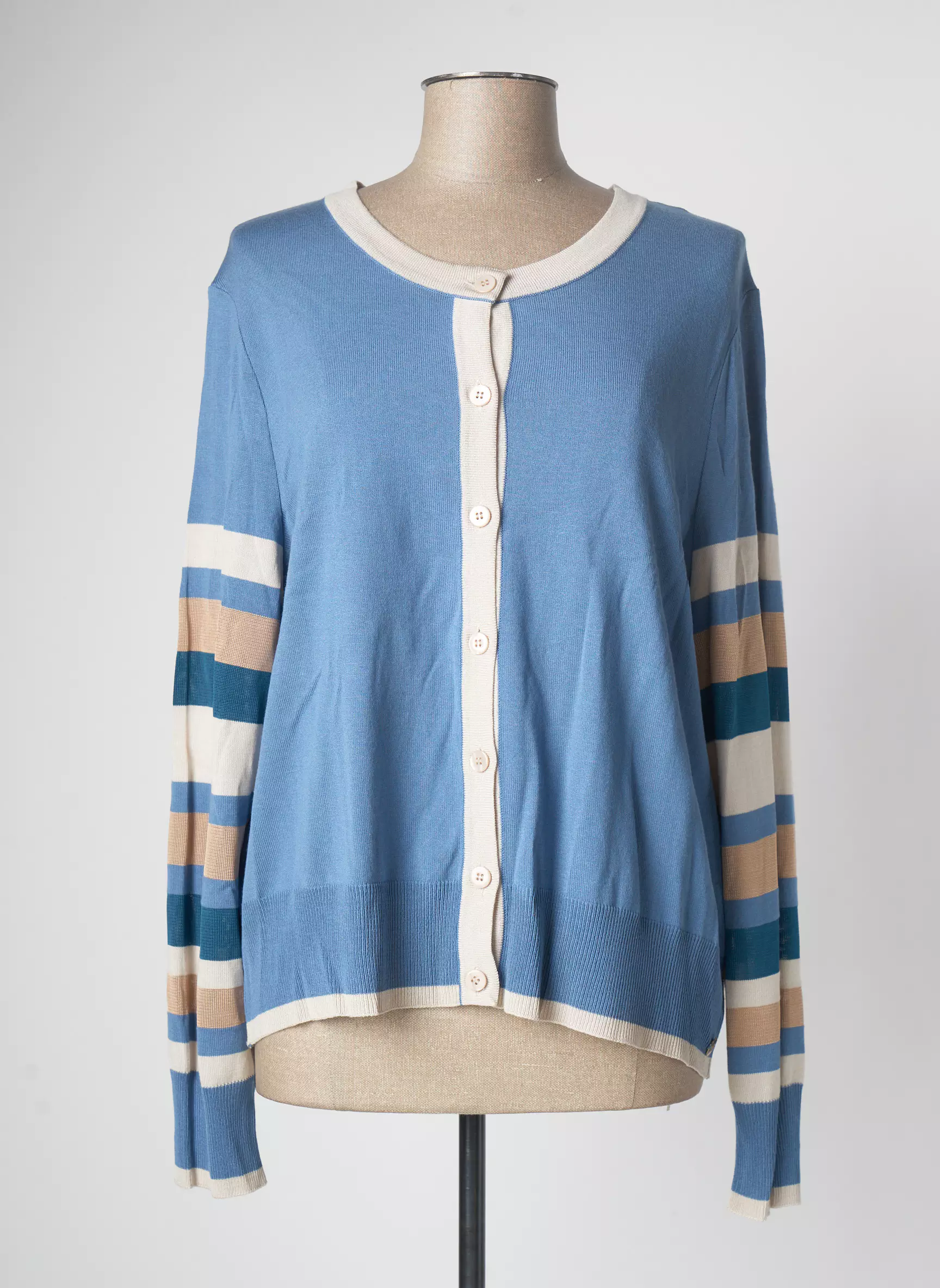 Devernois Cardigans Femme couleur bleu