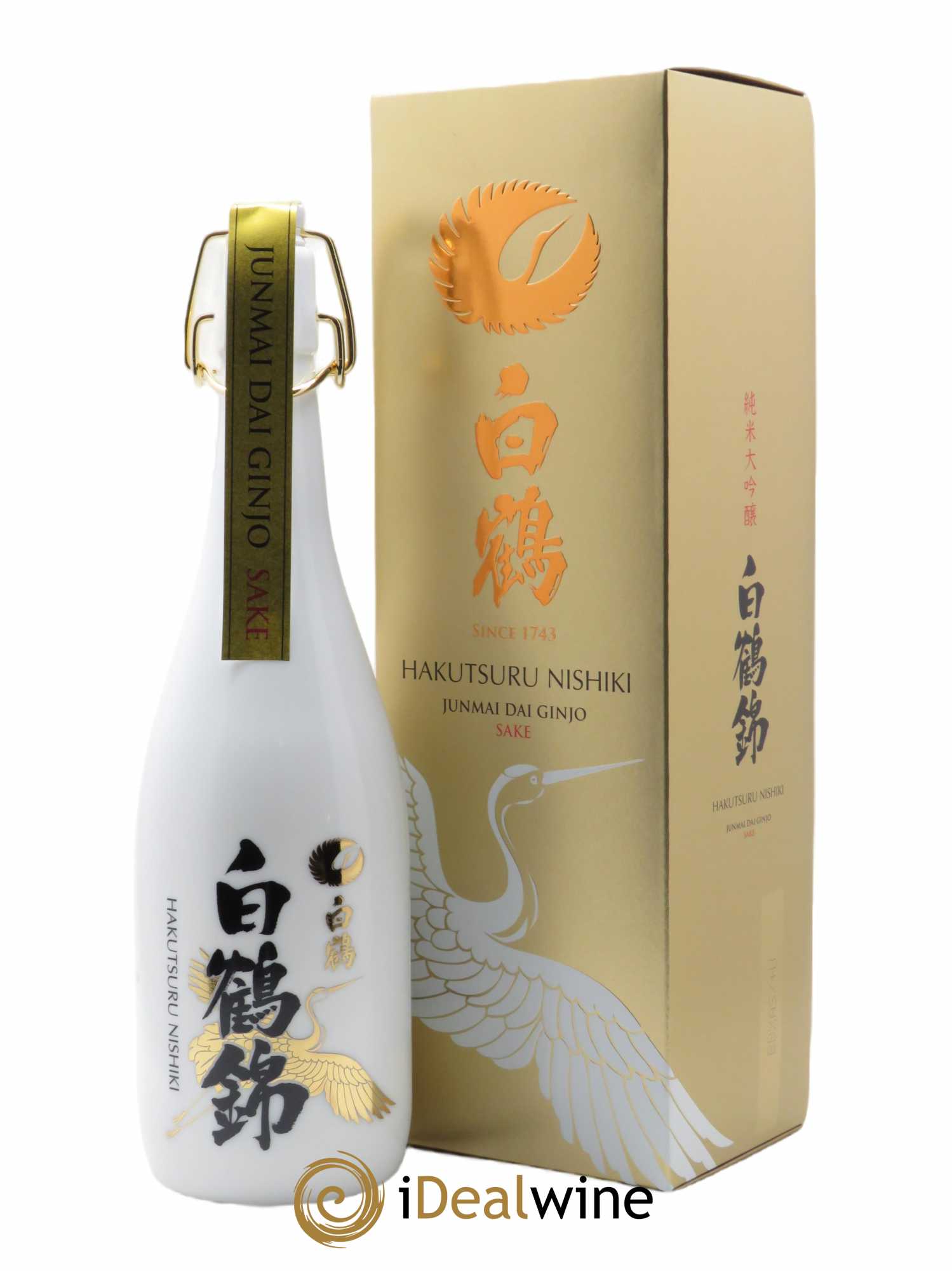 Saké Daiginjo Hakutsuru Hakutsuru Nishiki (72 cl)  - Lot de 1 Bouteille