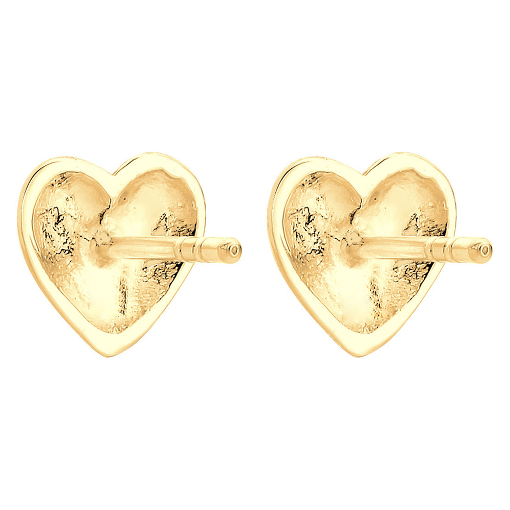 Elli Elli Boucles d'Oreilles Femme Boucles d'Oreilles Tendance Coeur Motif en 925 Ster Boucles d'oreilles