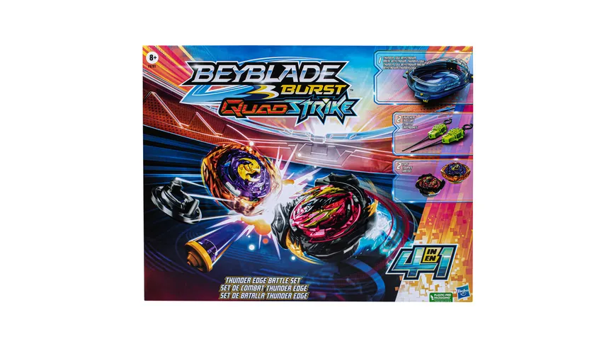 Hasbro - Beyblade Burst QuadStrike Thunder Edge Battle Set