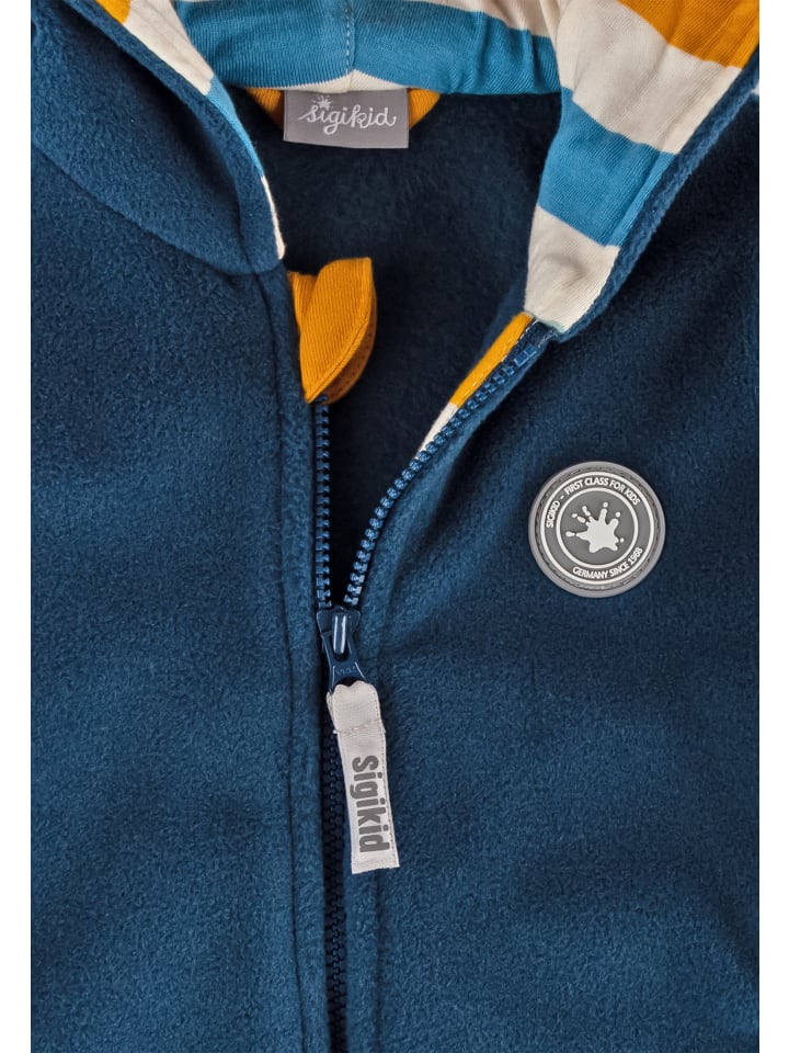 Sigikid Fleecejacke Happy Crocodile in dunkelblau günstig kaufen