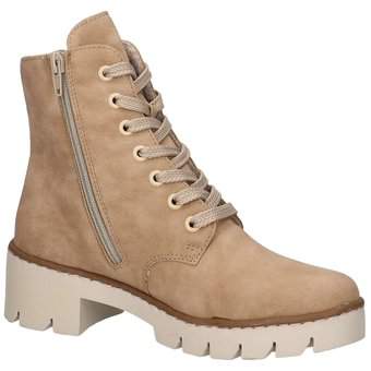 Rieker Schnürstiefelette in beige
