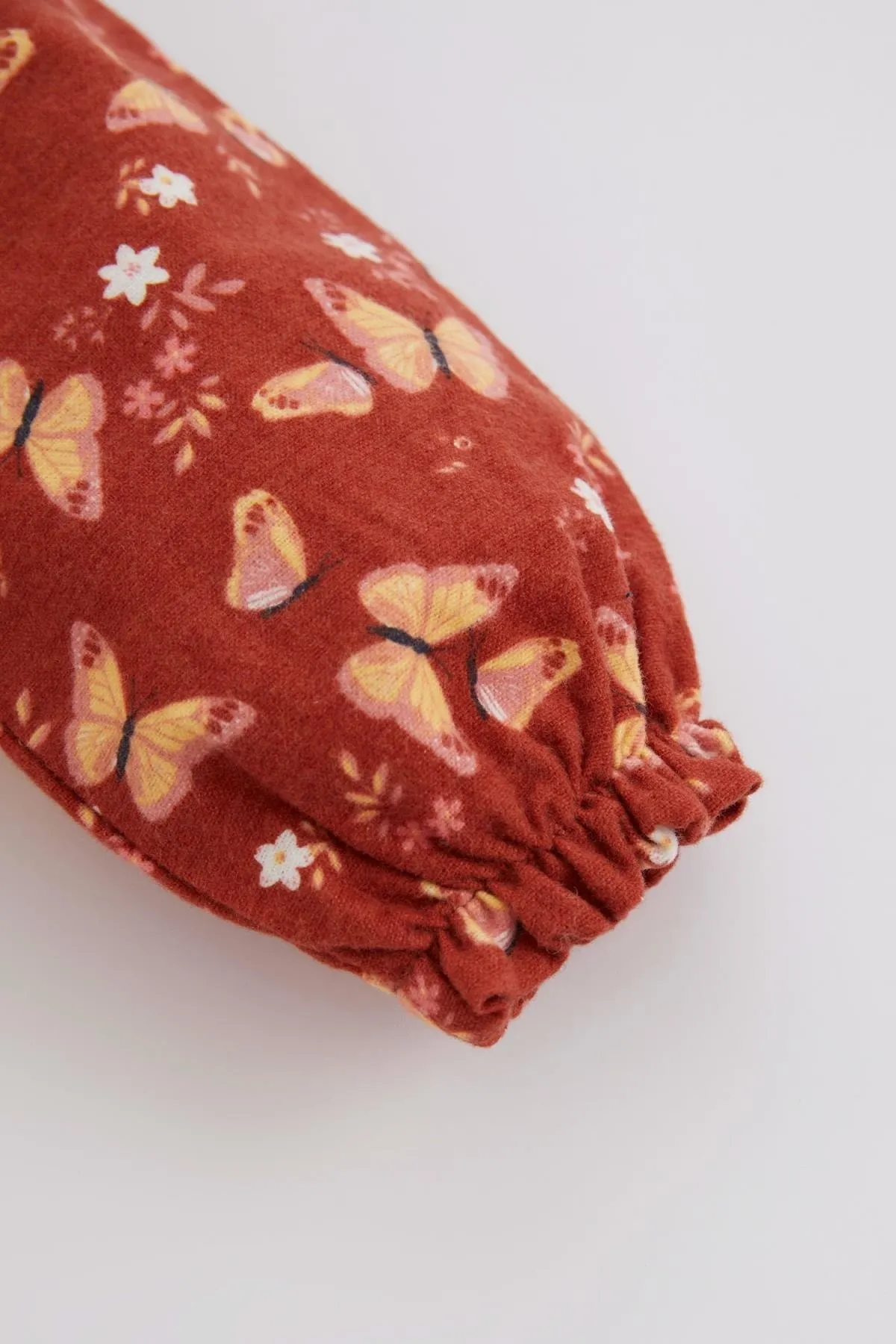 DeFacto  Zweiteiliges, langärmliges, gemustertes Flanellkleid für Mädchen