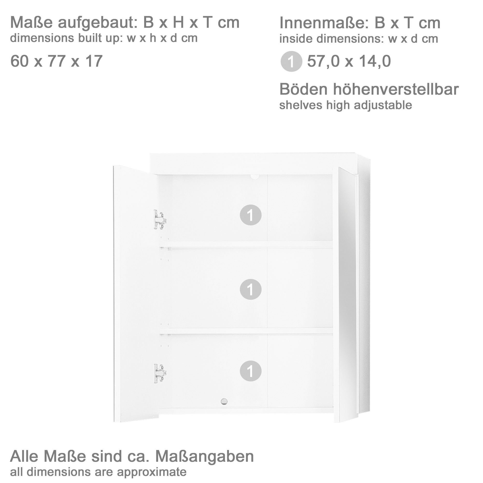 INOSIGN Badmöbel-Set Avena, (Set, 5-St)