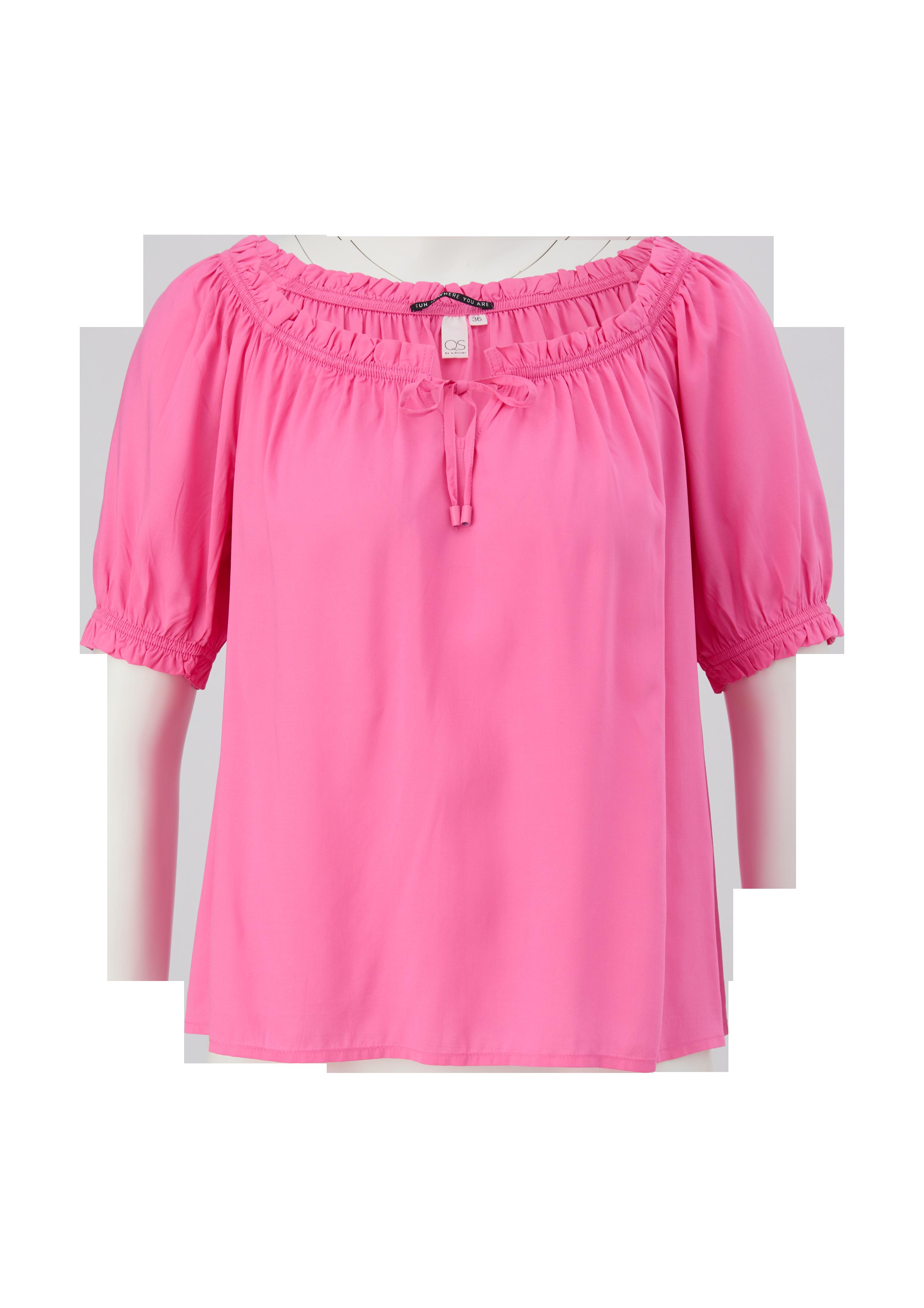 Off Shoulder-Bluse mit Bindeband  2126822-4426