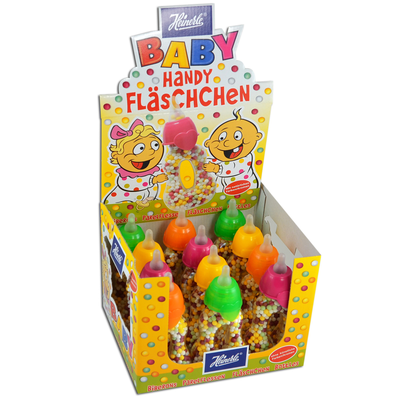 Heinerle Liebesperlen Babyfläschchen Handy 75g