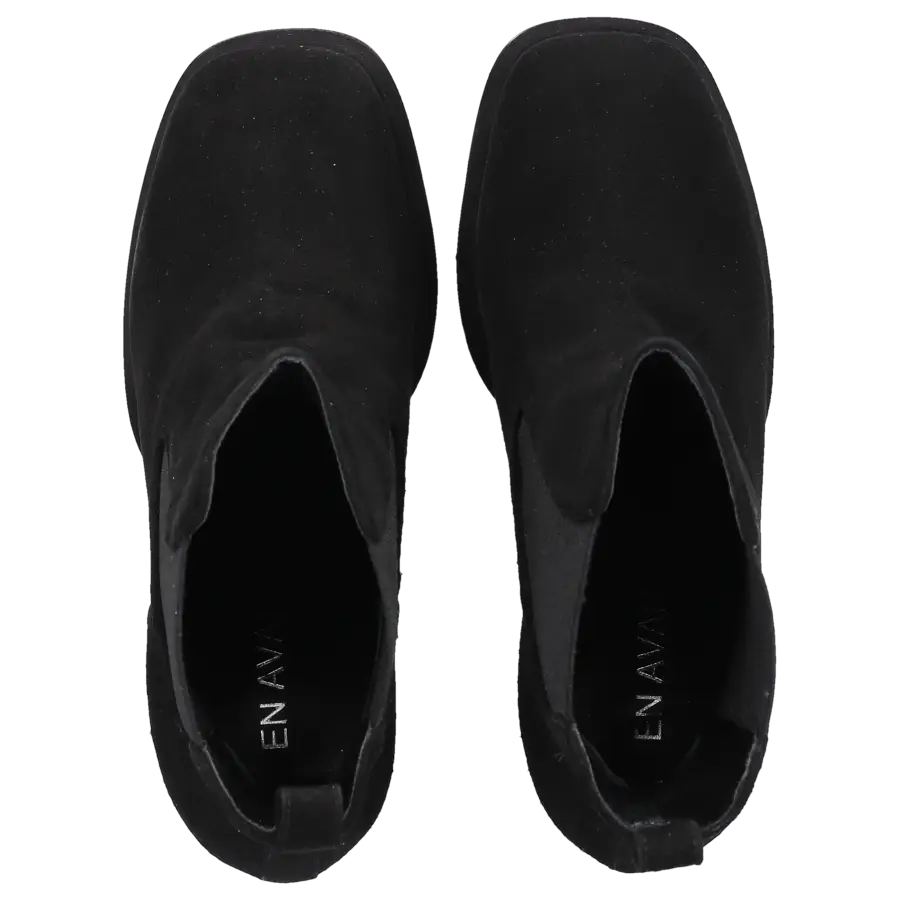 EN AVANT - Chelsea Boots 3014 Veloursleder - schwarz