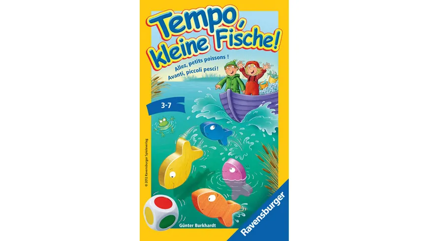 Ravensburger Spiel - Mitbringspiel Tempo, kleine Fische!