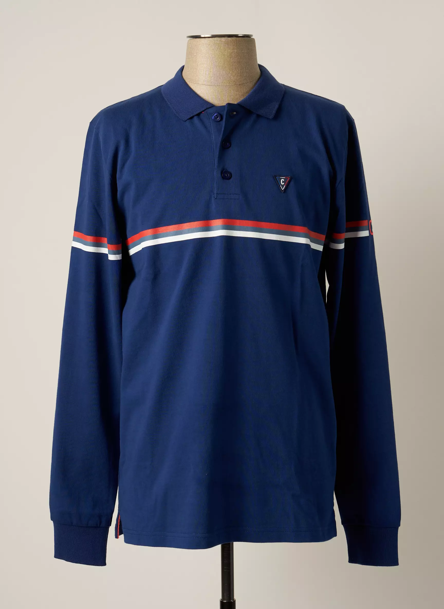 Camberabero Polos Homme couleur bleu