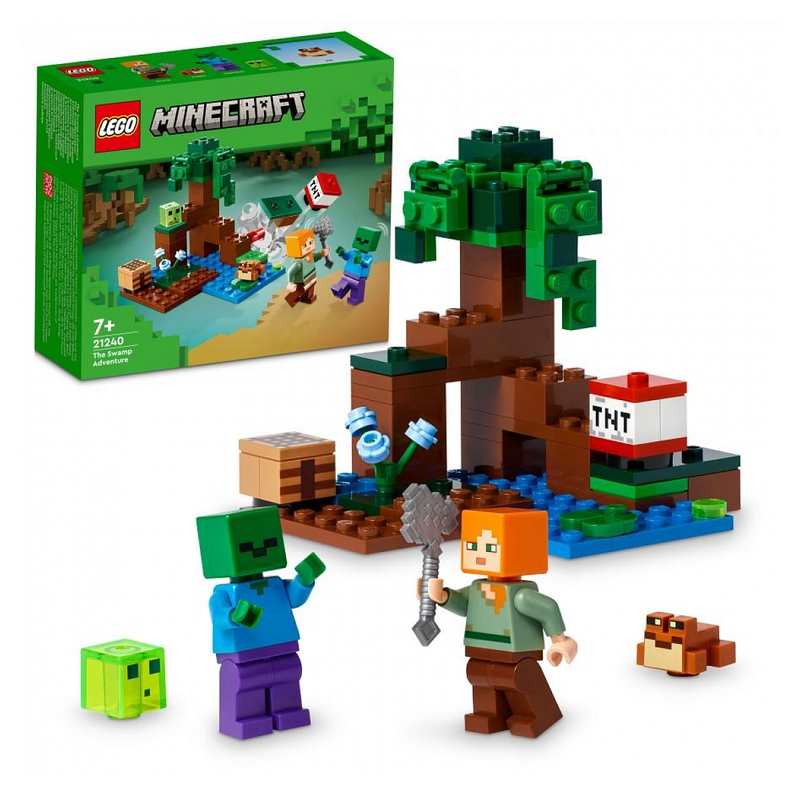 21240 Aventures dans le marais LEGO Minecraft