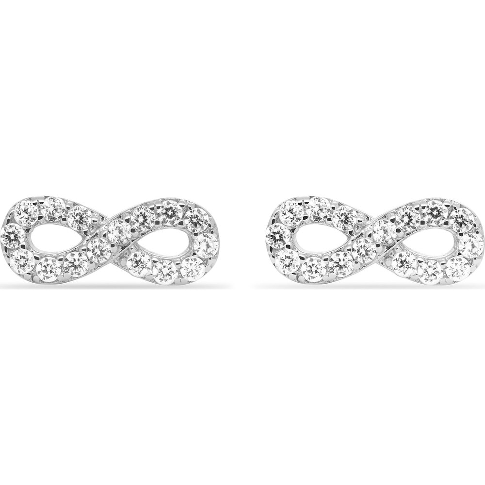 FAVS Boucles d'oreilles à fermoir à poussette 925 Argent Boucles d'oreilles