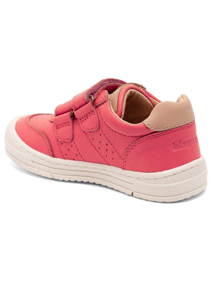 bisgaard Leder-Sneakers in Pink günstig kaufen