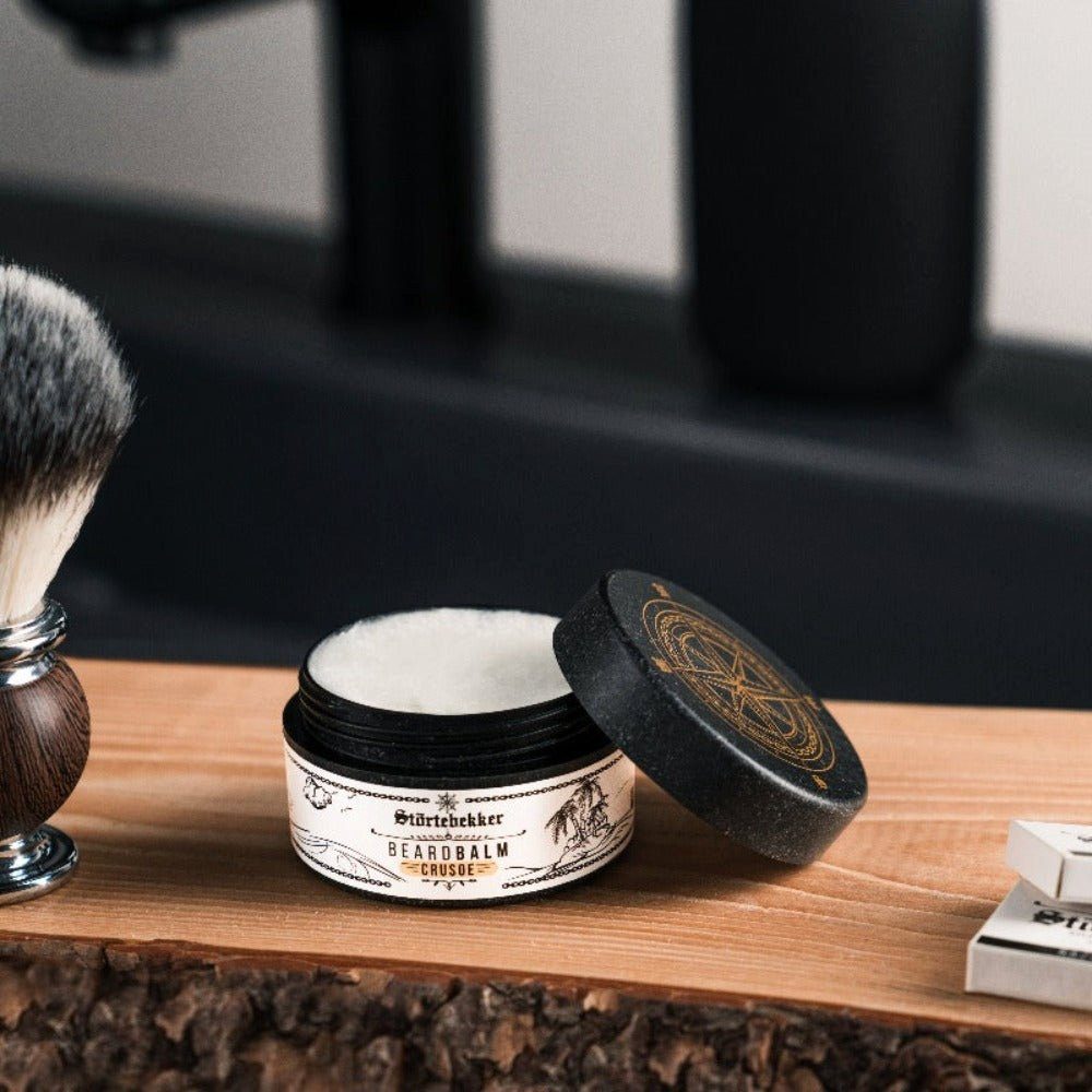 Störtebekker Bartwachs - Premium Beard Balm pflegt den Bart und bringt ihn in Form