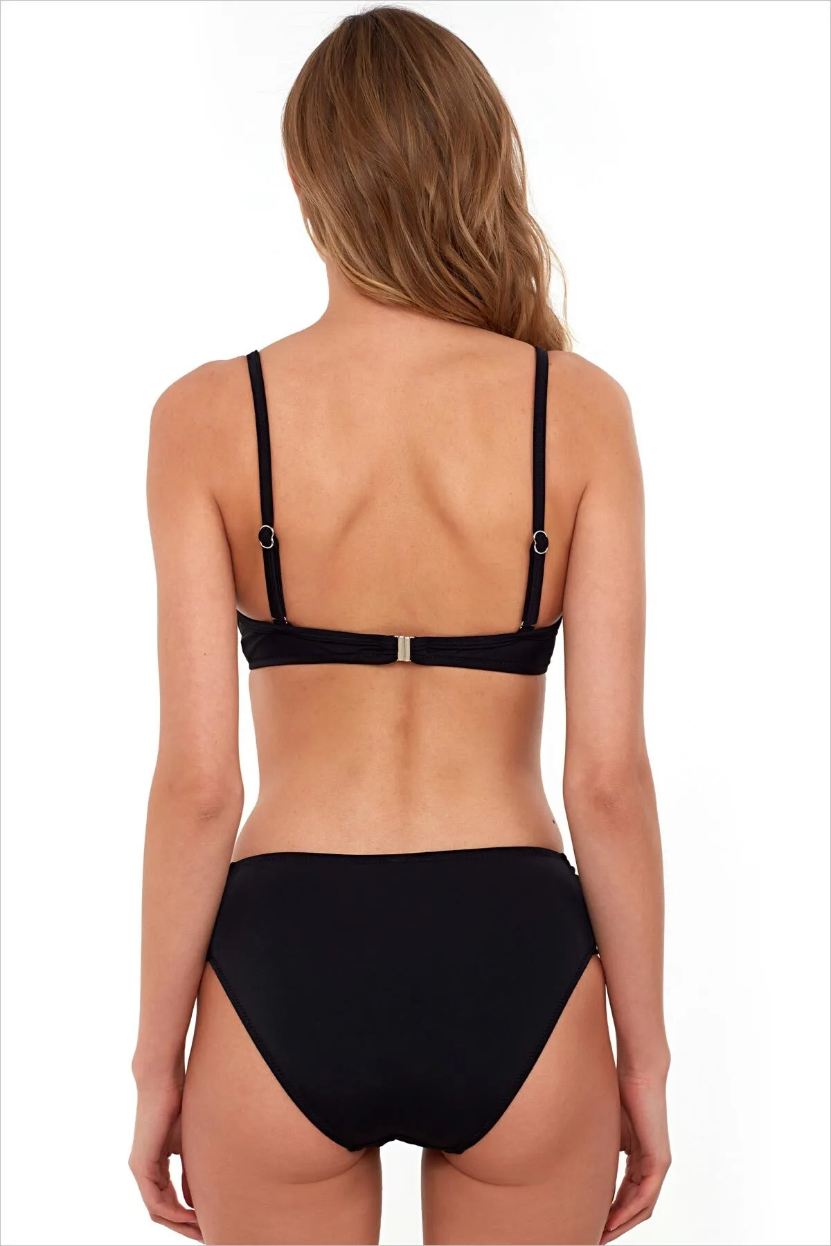 AYYILDIZ  40705 Schwarzes Recovery-Bikini-Set