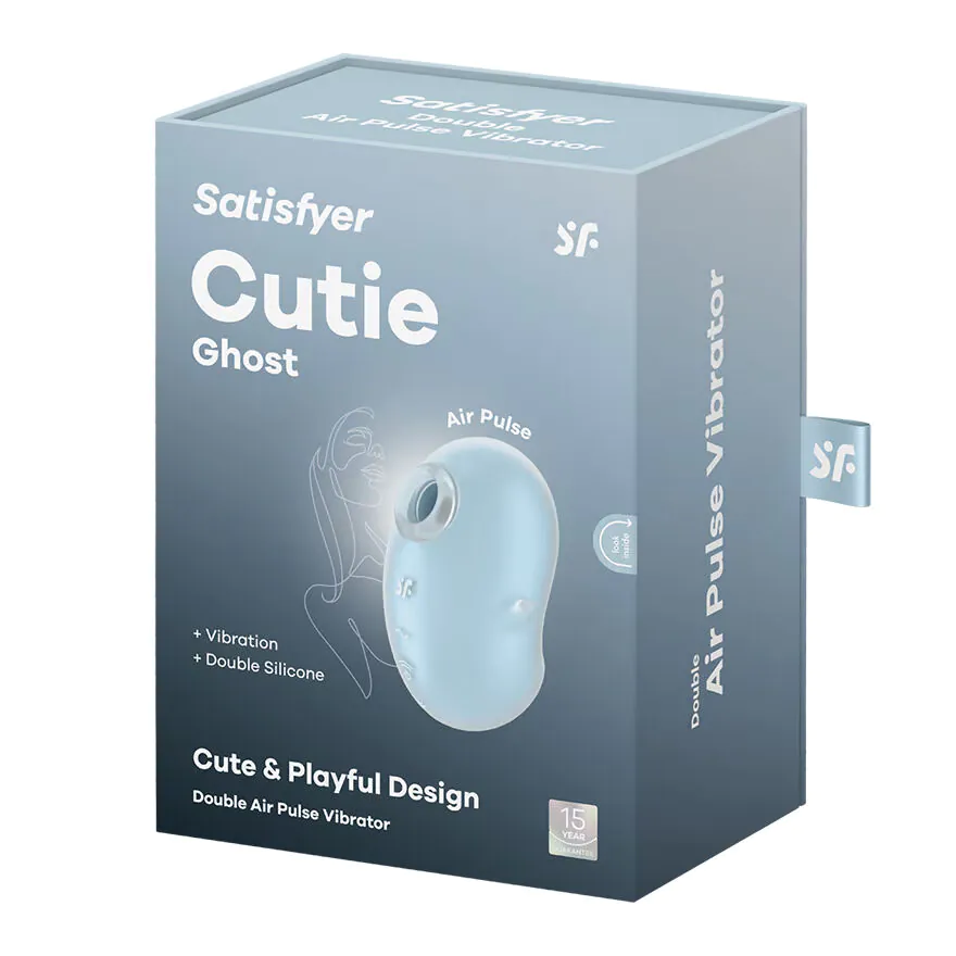 Satisfyer Cutie Ghost Intimmassageapparat Blå