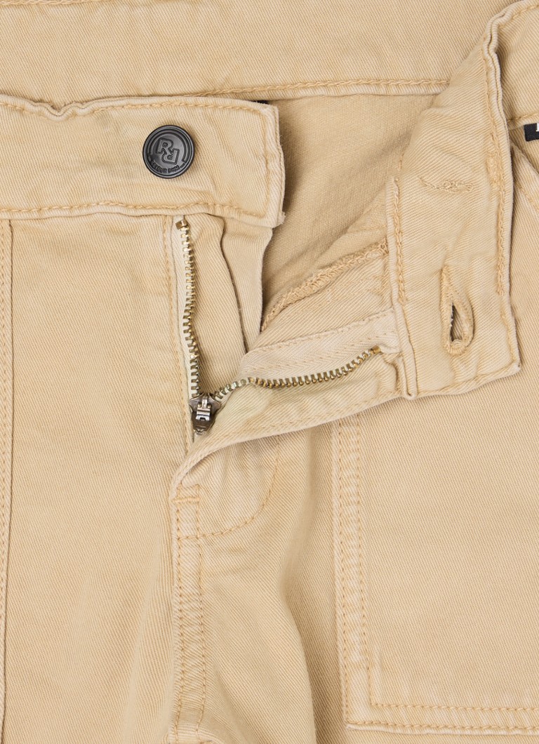 Calça cargo Retour Jeans Milan de corte reto com bolsos laterais.