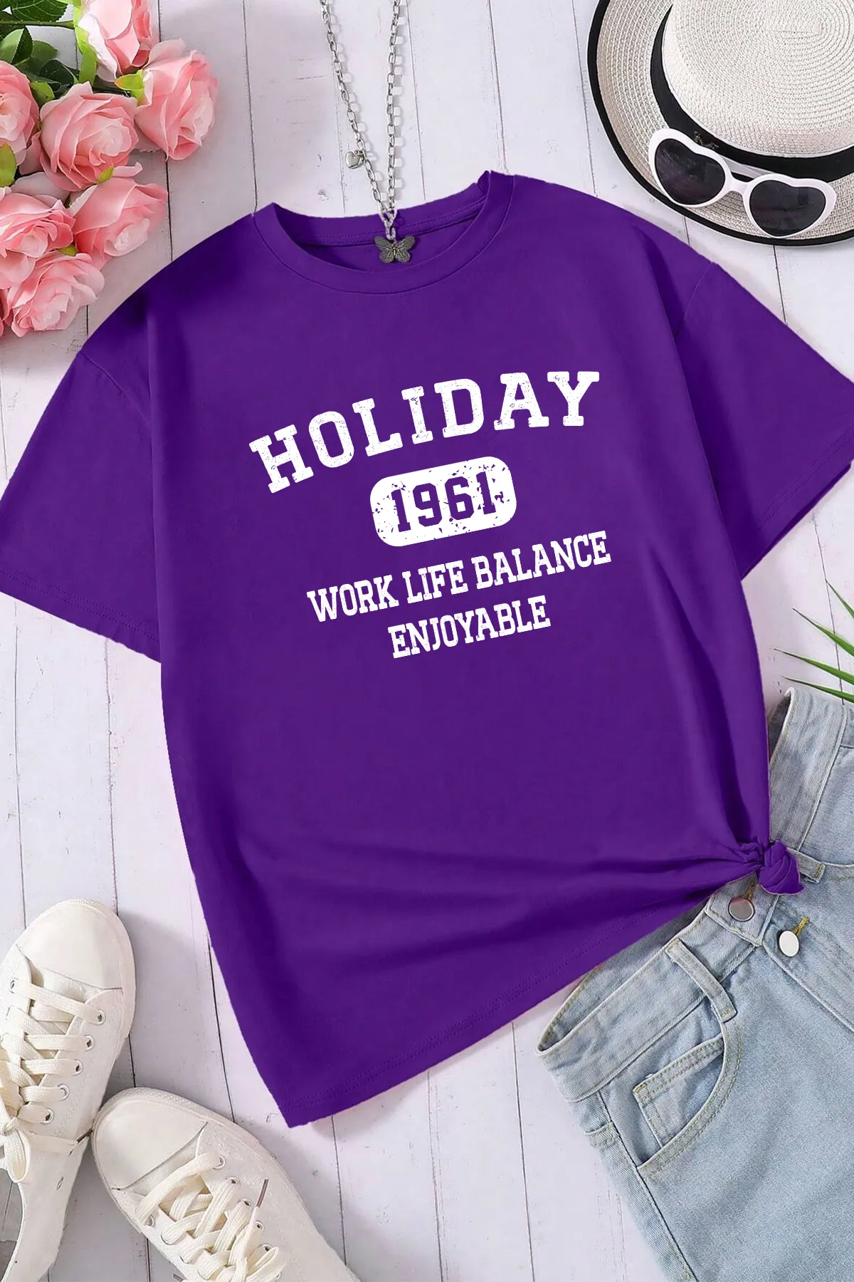 uyguntarz  Unisex T-Shirt mit Urlaubs-Print