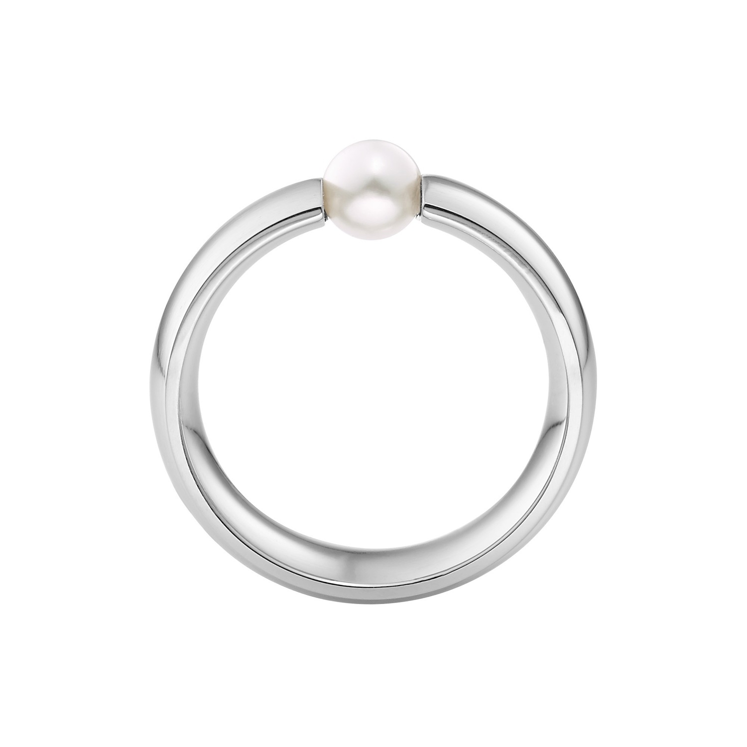 Heideman žiedas Globus baltas
