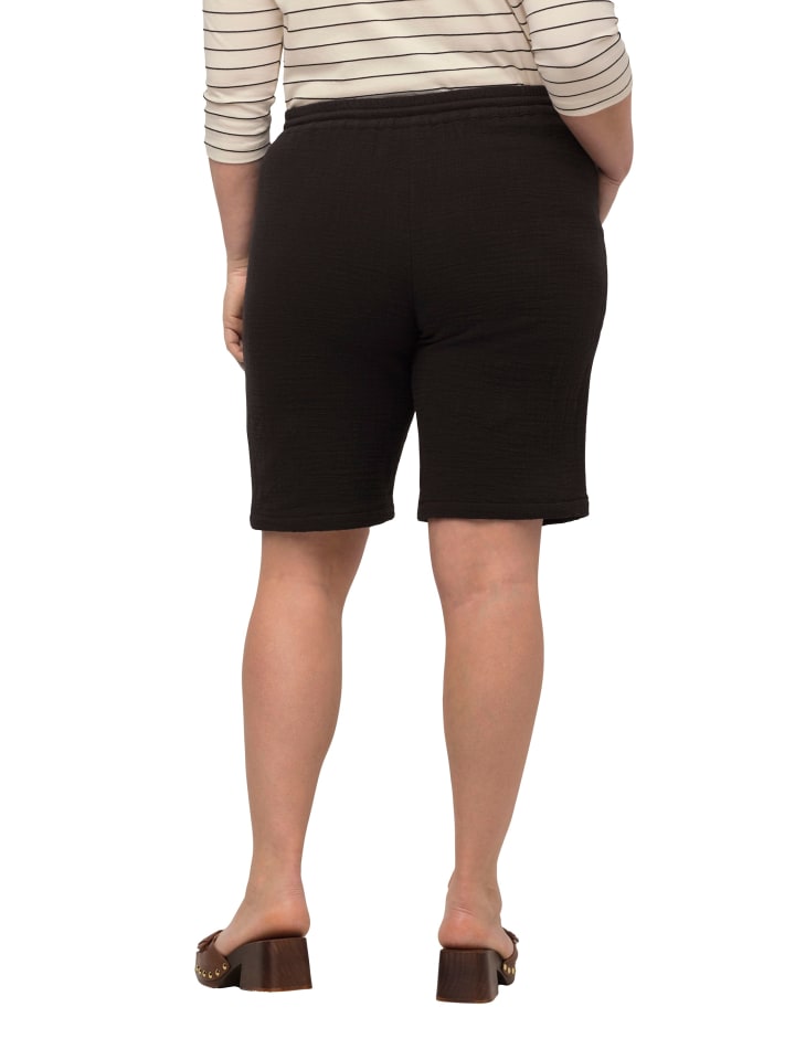 Ulla Popken Shorts in schwarz günstig kaufen