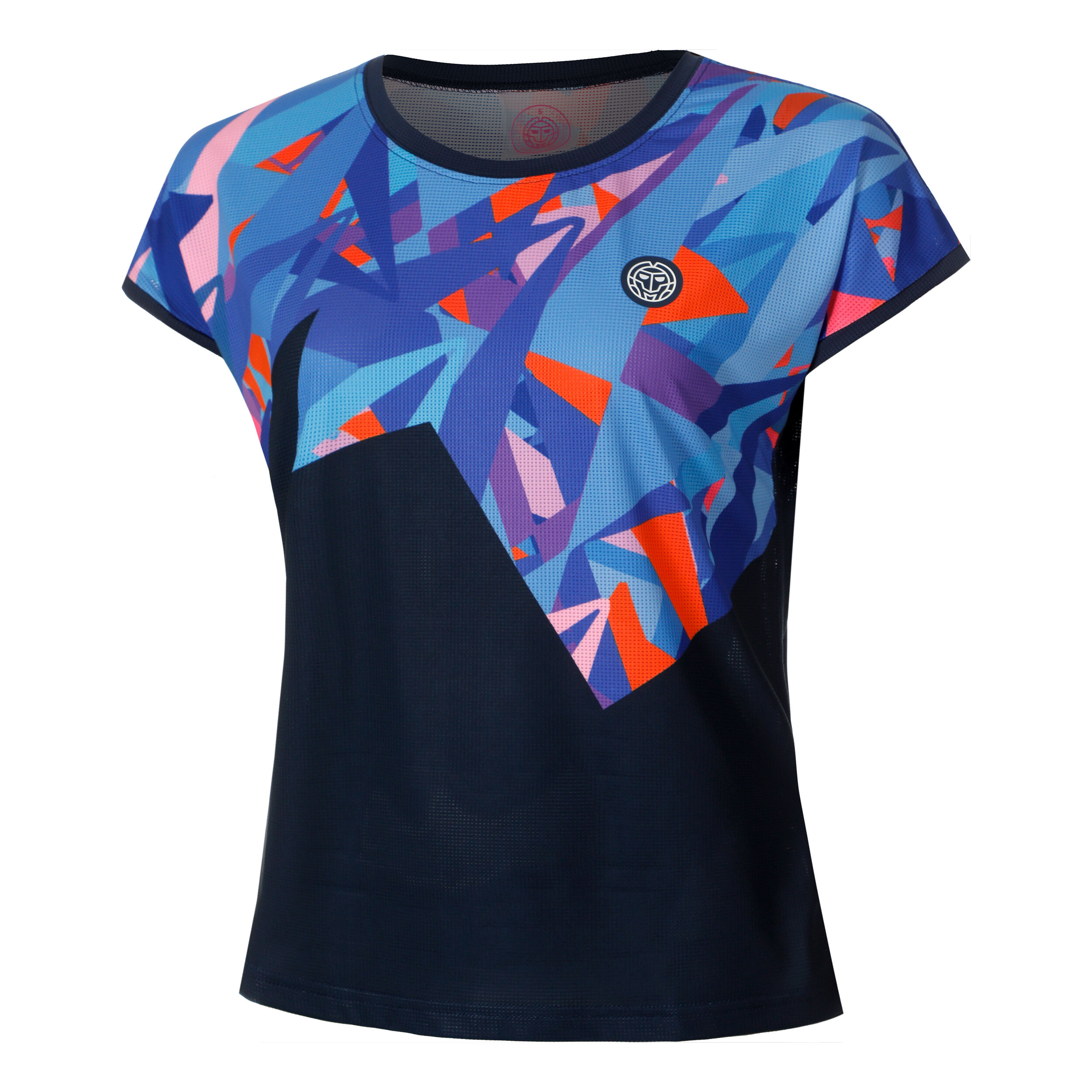 Spike T-Shirt Damen - Dunkelblau, Mehrfarbig