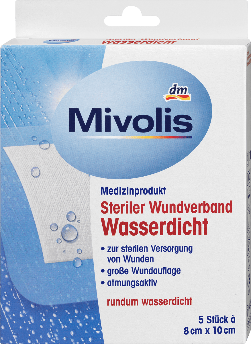 Steriler Wundverband Wasserdicht, 5 St