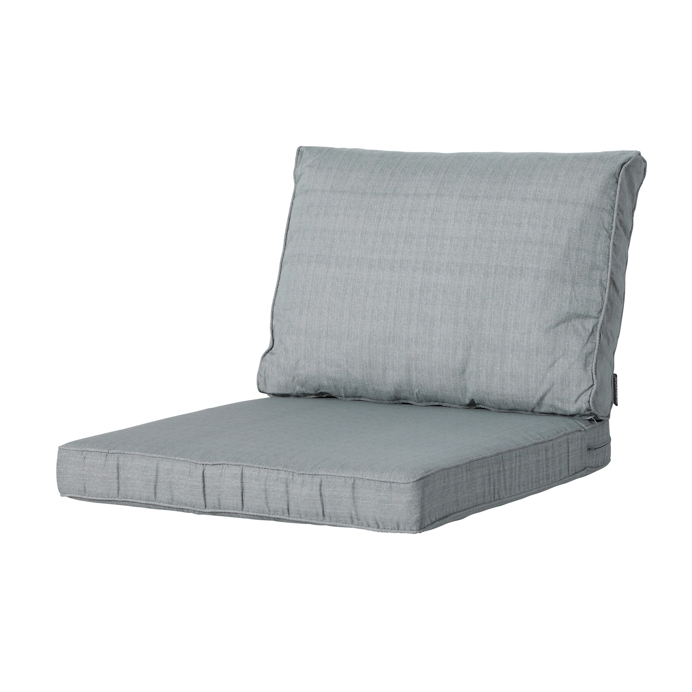 Madison Basic Grey 60x40 Loungekissen