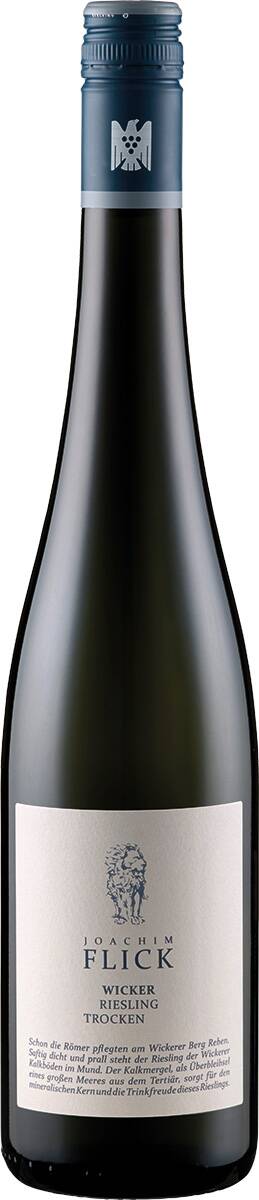 Weingut Joachim Flick Wicker Riesling trocken -Ortswein- 2021
