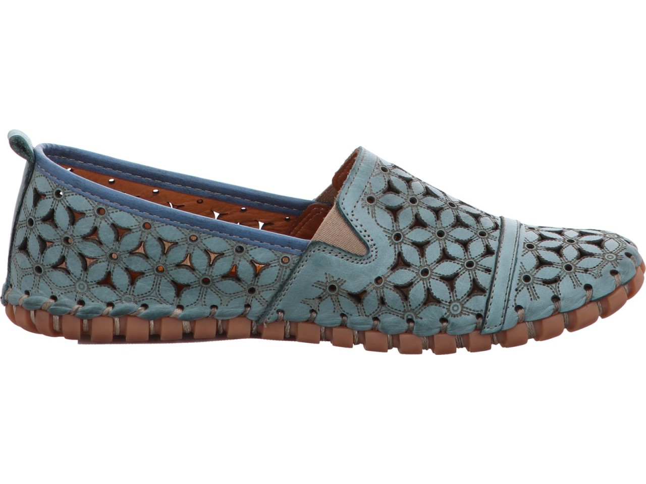 GEMINI Sportliche Slipper grün