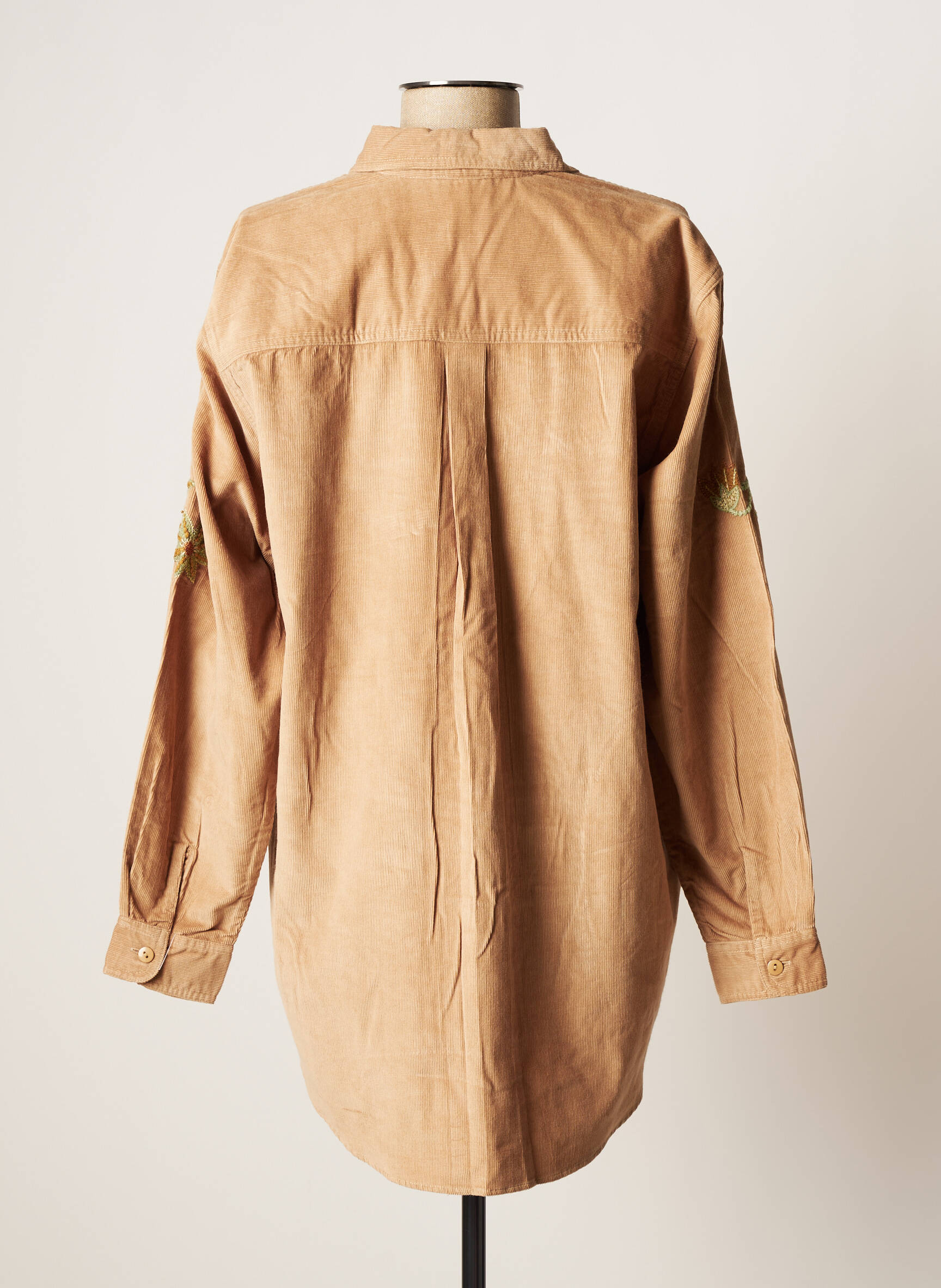 Jac Jac Tuniquemanchelongue Femme couleur beige