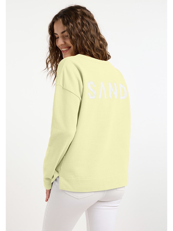 ELBSAND Sweatshirt in Gelb günstig kaufen