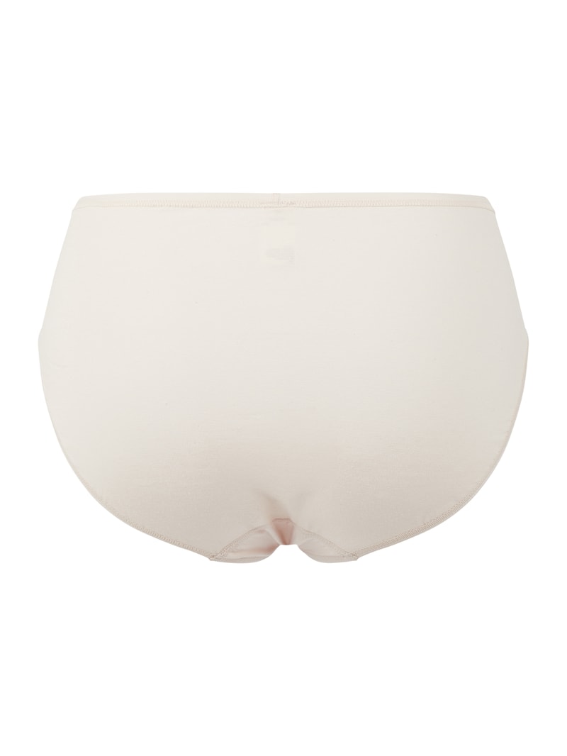 Slip aus Bio-Baumwollmischung Modell 'Organic' in beige