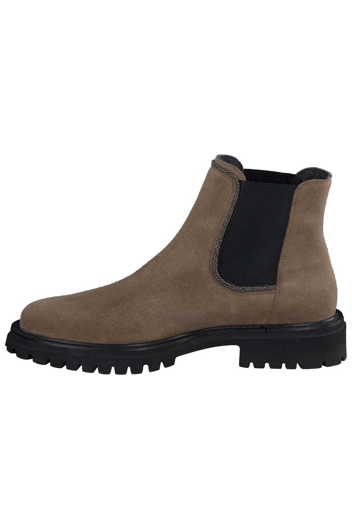Paul Green  Stiefelette - Beige - Blockabsatz