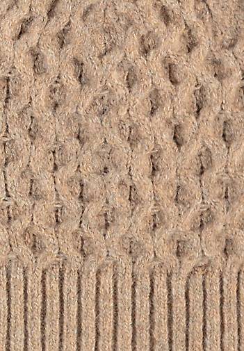 FRAAS Strickmütze mit 3D-Effekt in Wollmischung