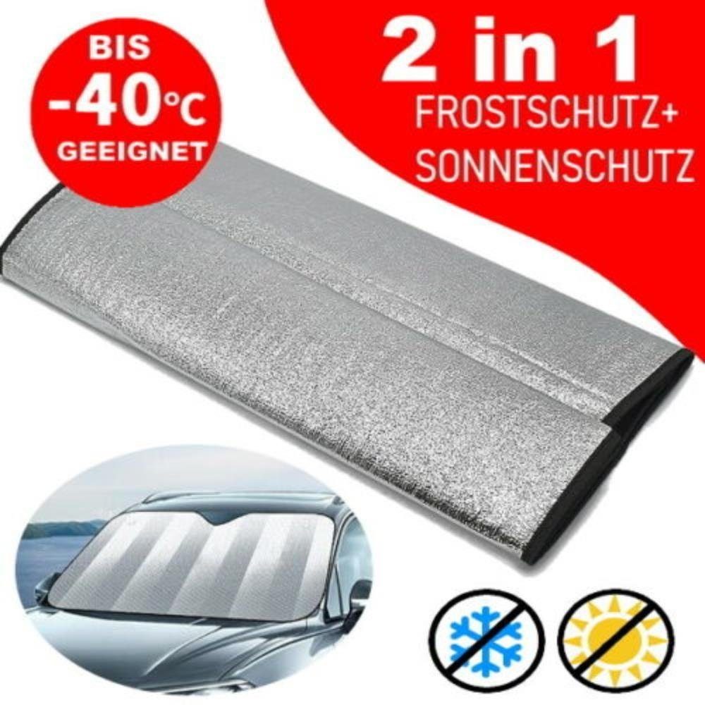 MAVURA Frontscheibenabdeckung MAVURACarparts Frontscheibenabdeckung Scheibenabdeckung Frostschutz, (Windschutzscheiben Abdeckung UV Sonnenschutz Windschutzscheibenabdeckung), Eisschutzfolie Frontscheiben Auto Abdeckung Frost Winter Schutz