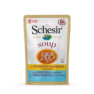Sparpaket Schesir Cat Soup 12 x 85 g