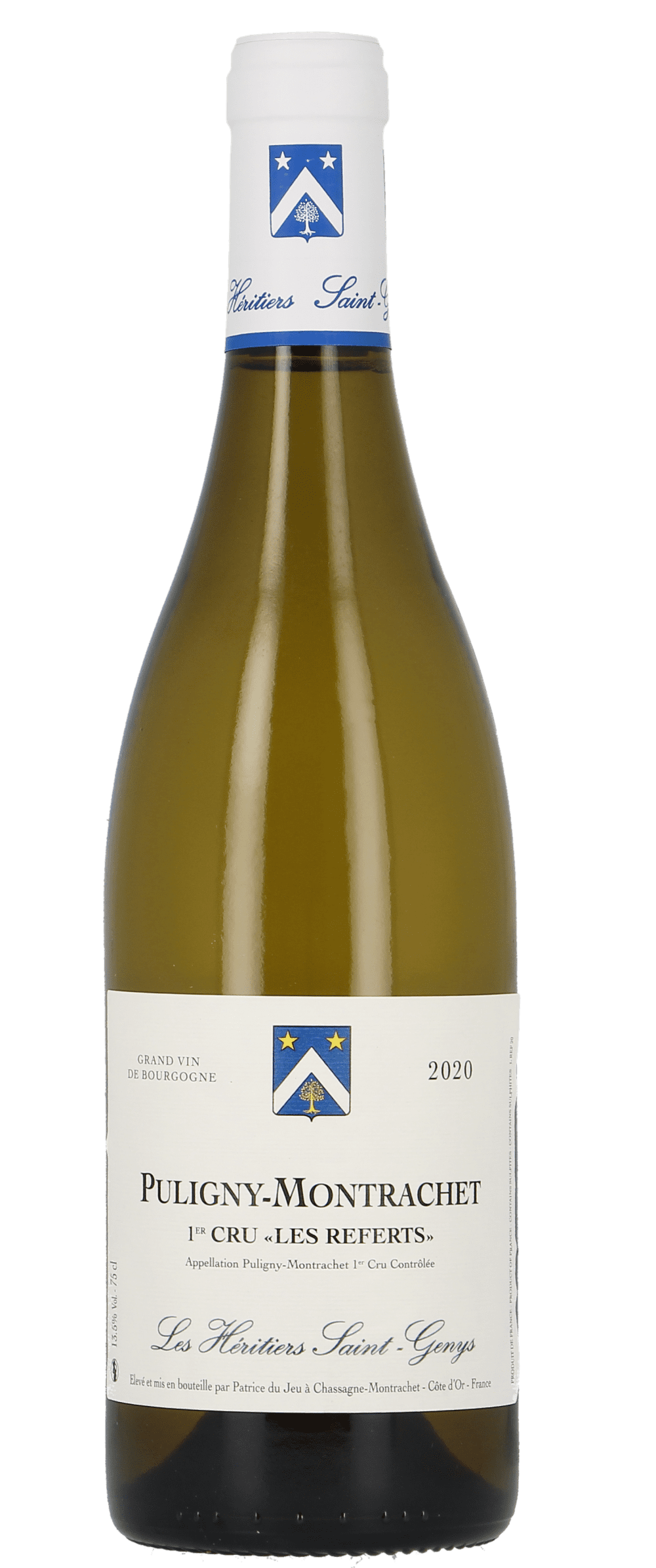 Les Héritiers Saint-Genys: Puligny-Montrachet Premier Cru Les Referts 2021