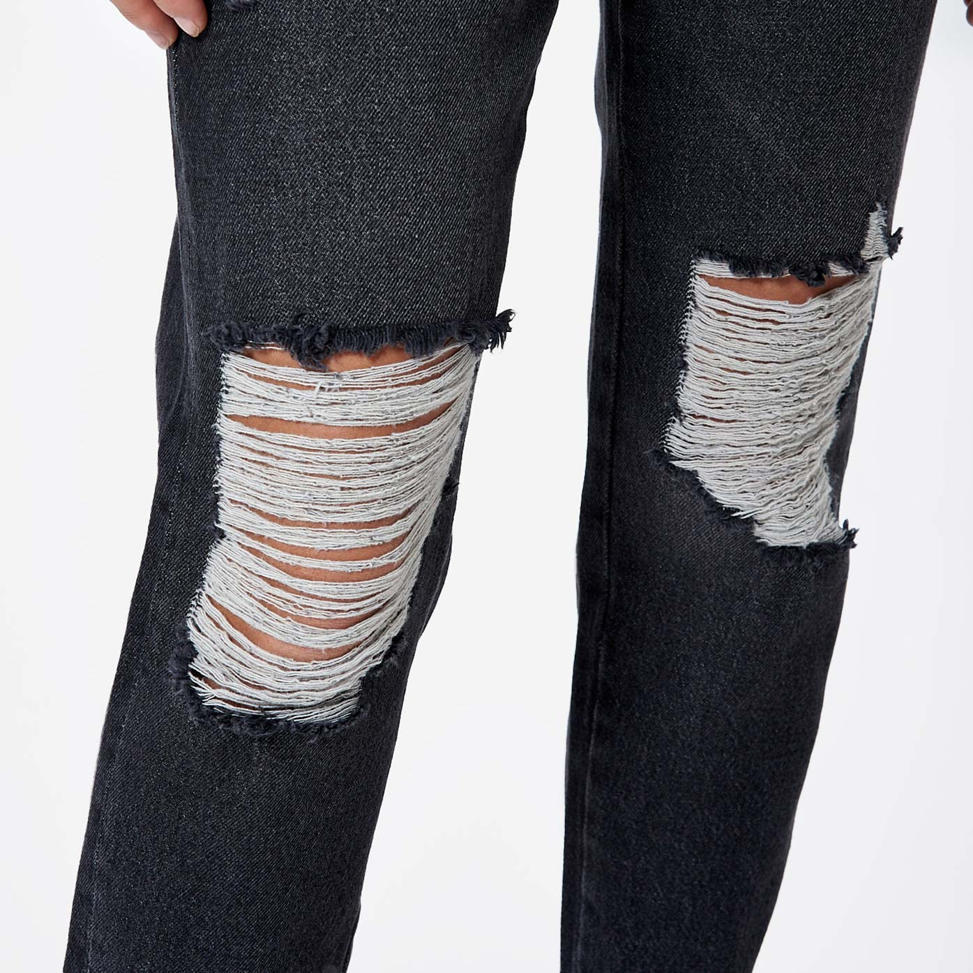 VENUM  Jean fantaisie mom Femme