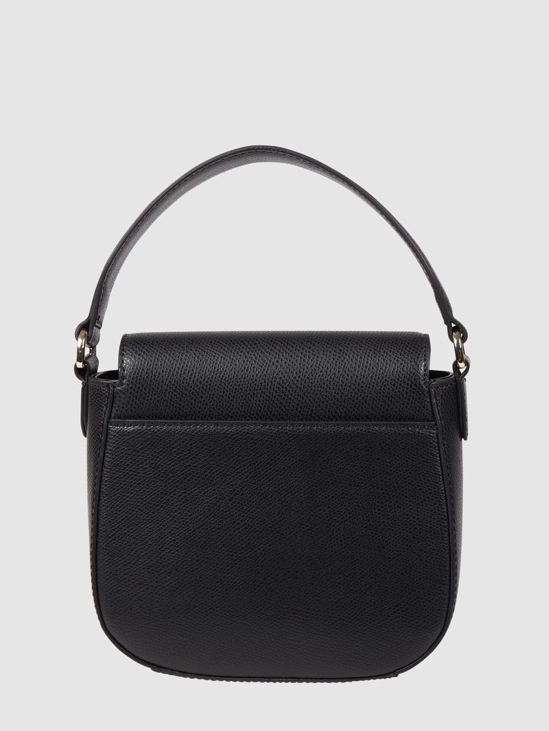 Handtasche aus Leder Modell 'Immy' in schwarz