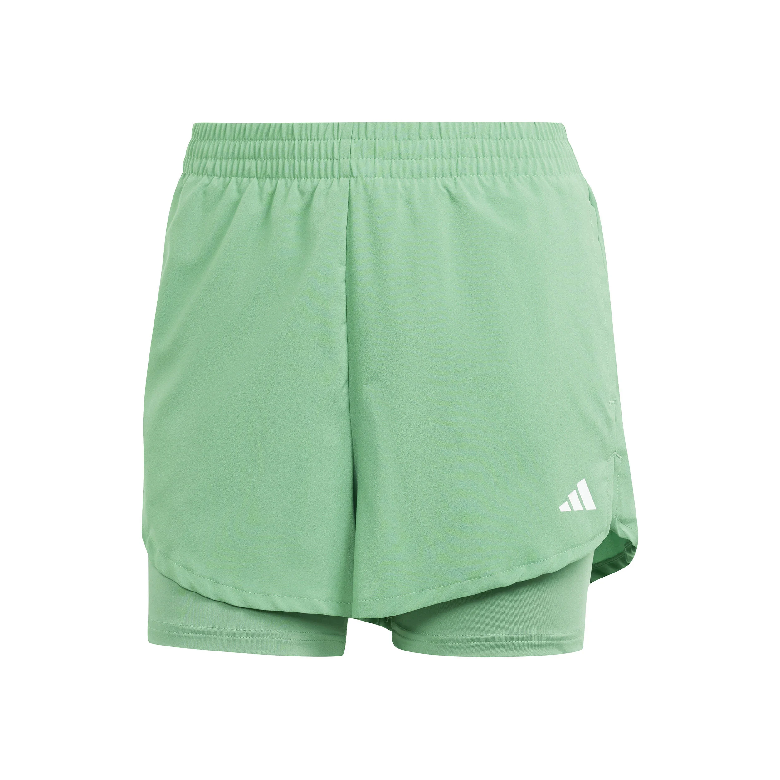 2in1 Shorts Damen - Grün