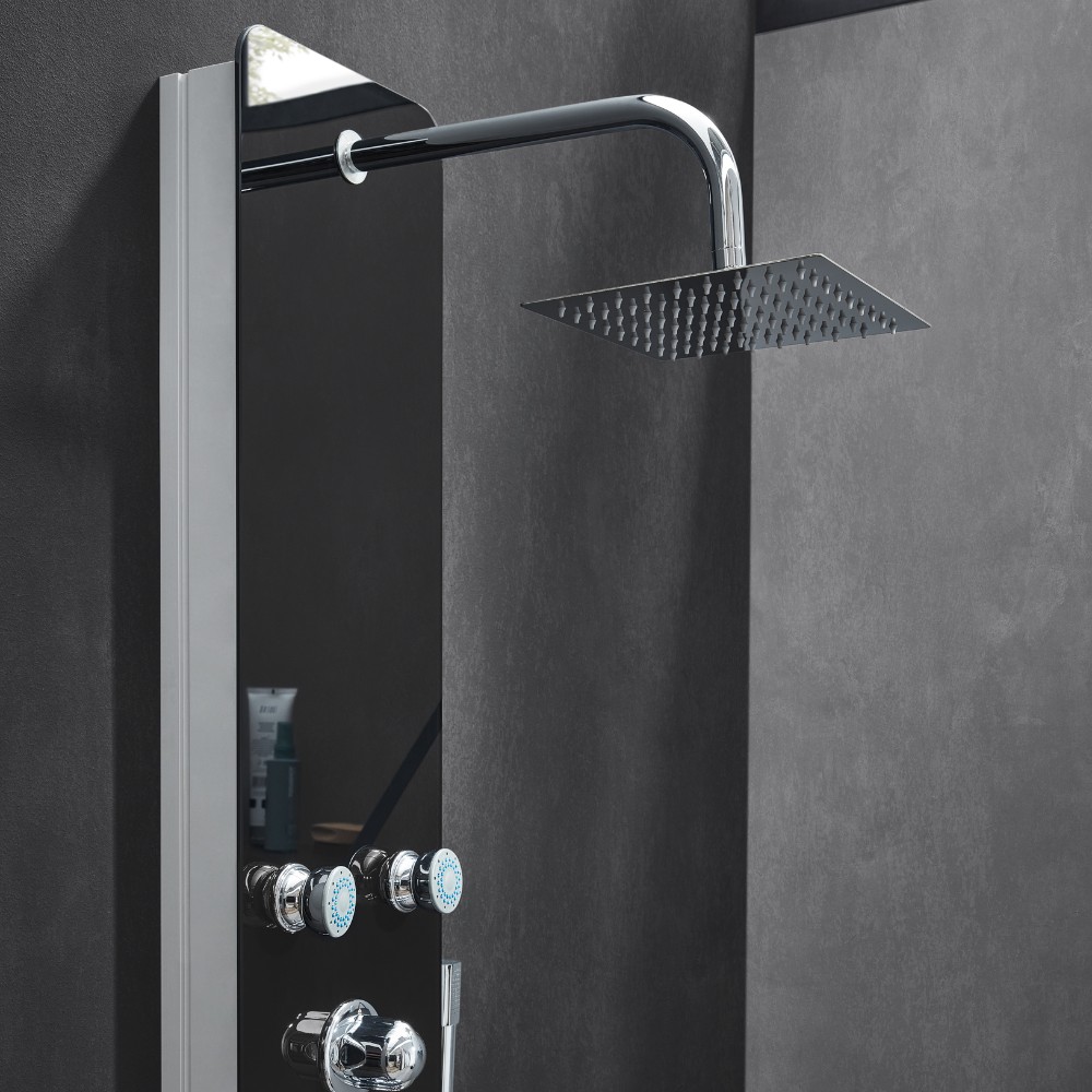Home Deluxe Duschpaneel DIVE schwarz