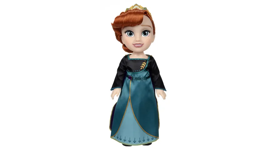 Jakks Pacific - Die Eiskönigin 2 Königin Anna Puppe 35 cm mit Krone
